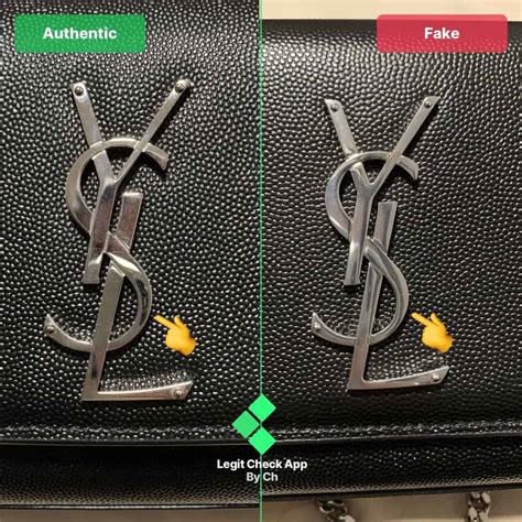 real ysl bag vs fake|ysl authenticity card.